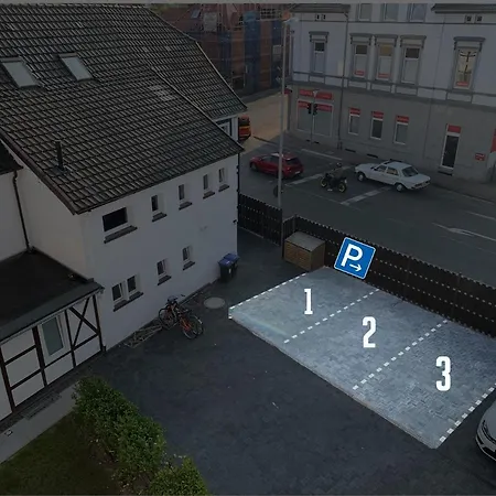 شقة W2 Kontaktloser 24h Check In, Kostenloses W-lan, Kueche, Parkplatz Bückeburg