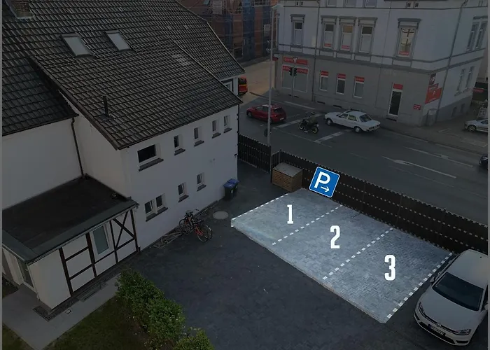 公寓 W2 Kontaktloser 24h Check In, Kostenloses W-lan, Kueche, Parkplatz 巴克贝格